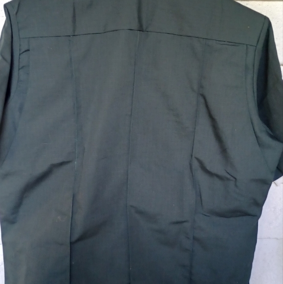 Riverside Work Shirt Short Sleeve right image security guard Button-Down size m - Picture 5 of 10